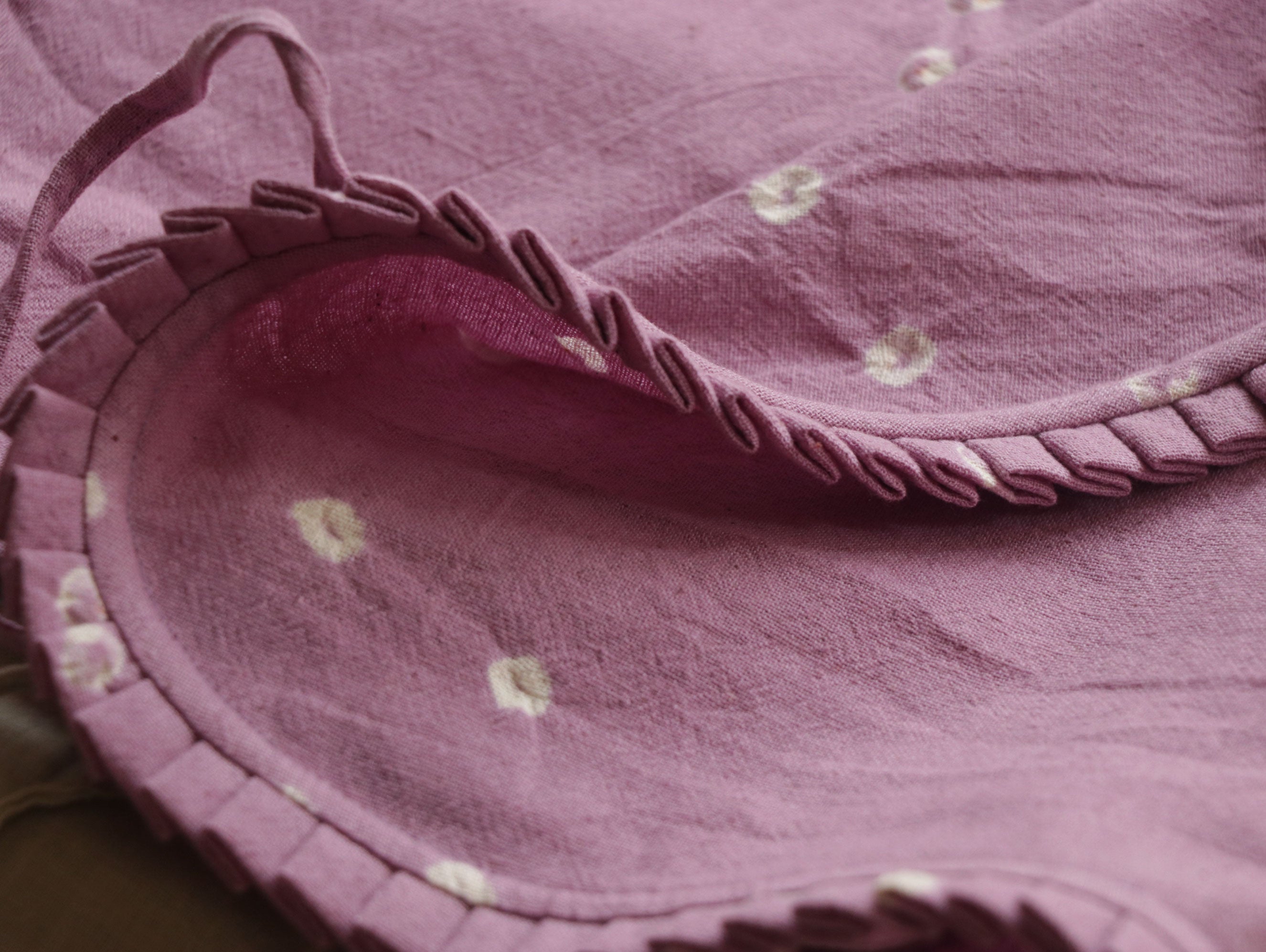 Bharani - Kala Cotton Baby Jhabla & Organic Cotton Pants Set