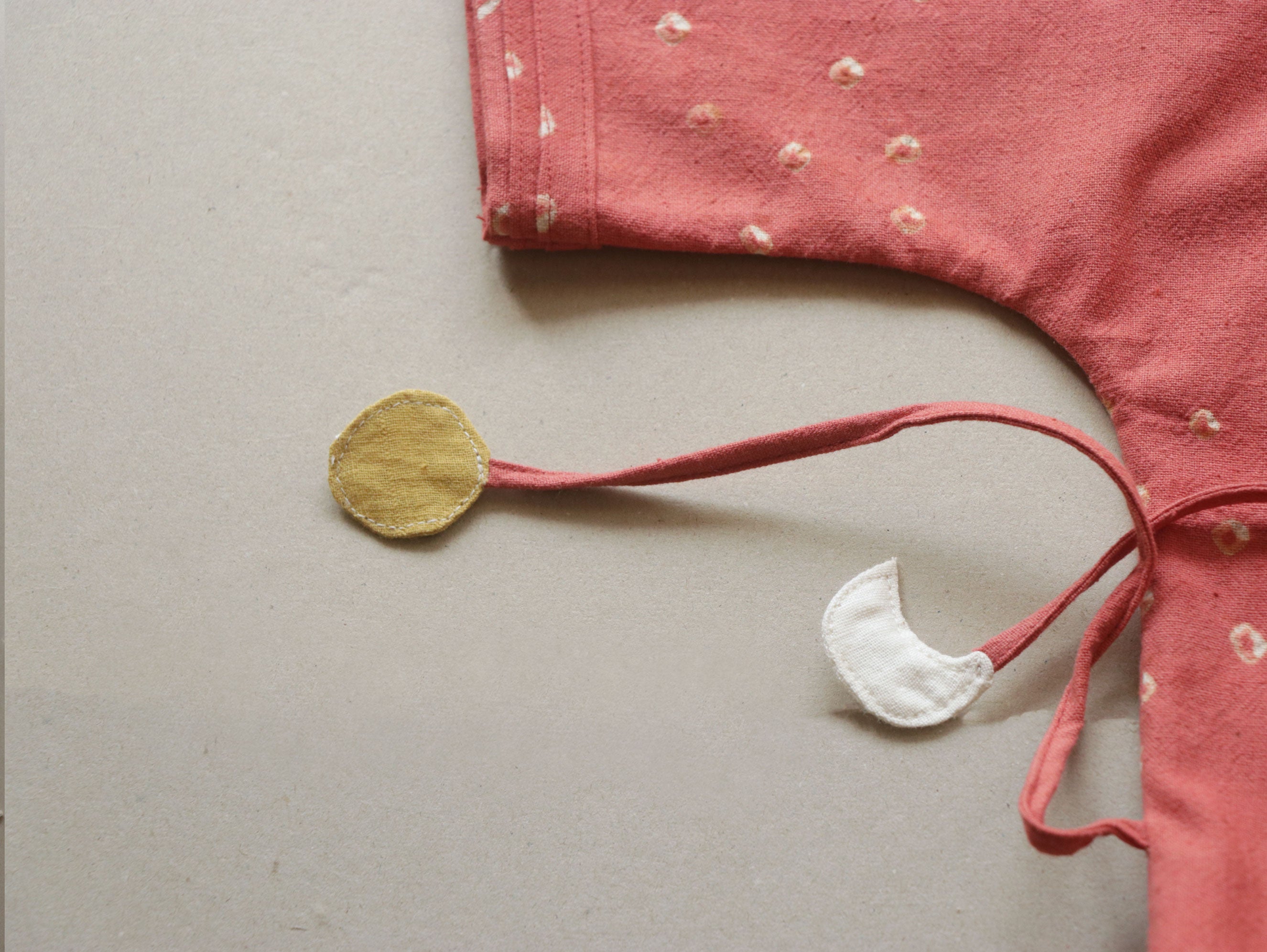 Phalguni - Kala Cotton Baby Jhabla & Organic Cotton Pants Set