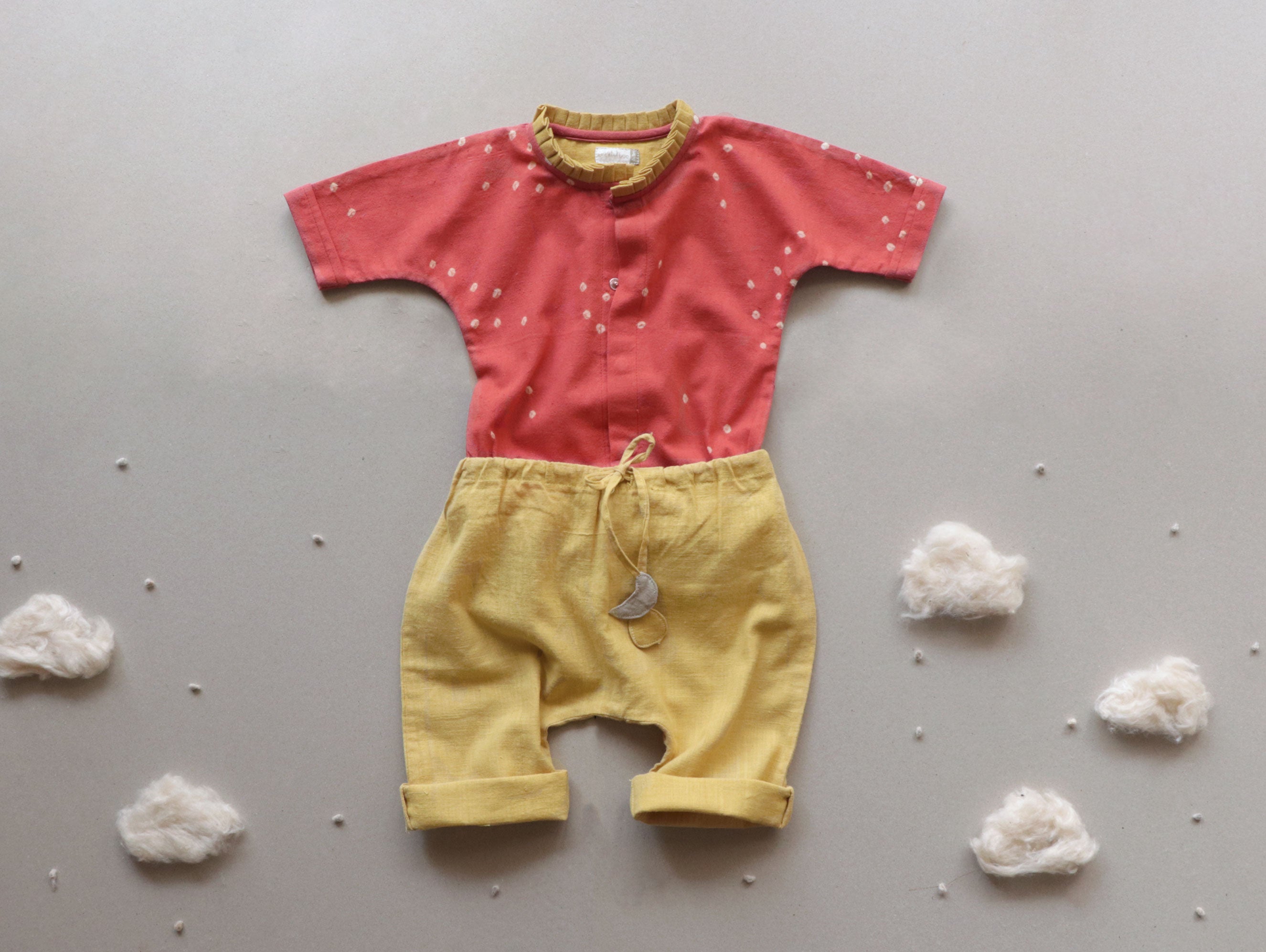 Ashlesh - Kala Cotton Baby Onesie/ Onesie Pant Set