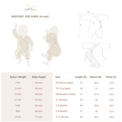 Warm Snuggle Winter BodySuit - Yellow