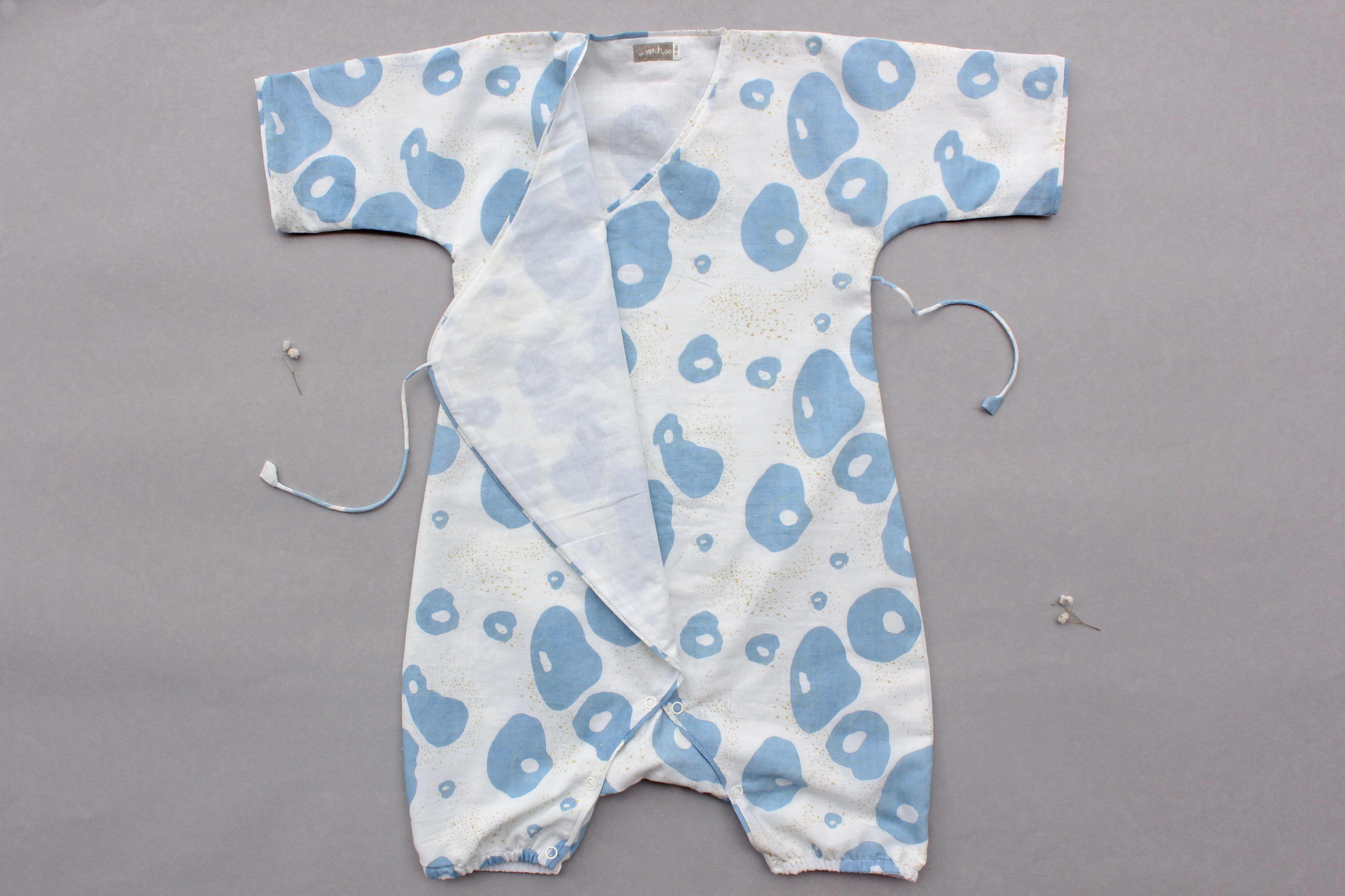 Flutter Blobs Baby Romper