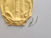 Earth Yellow Baby Onesie
