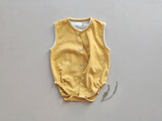 Earth Yellow Baby Onesie