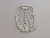 Warm Grey Baby Onesie