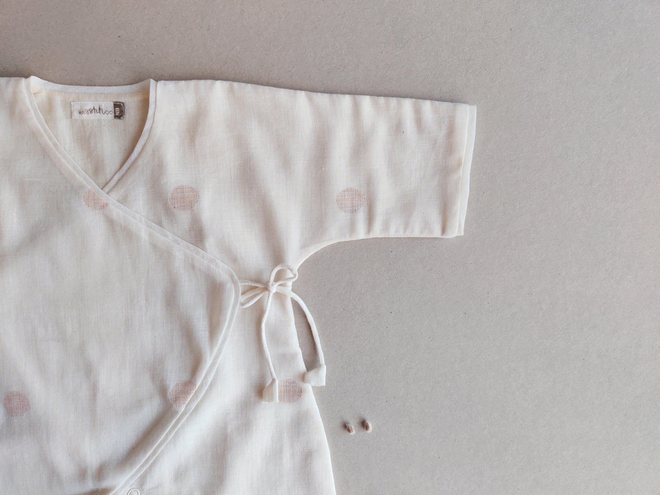 Festive Jamdani Baby Romper