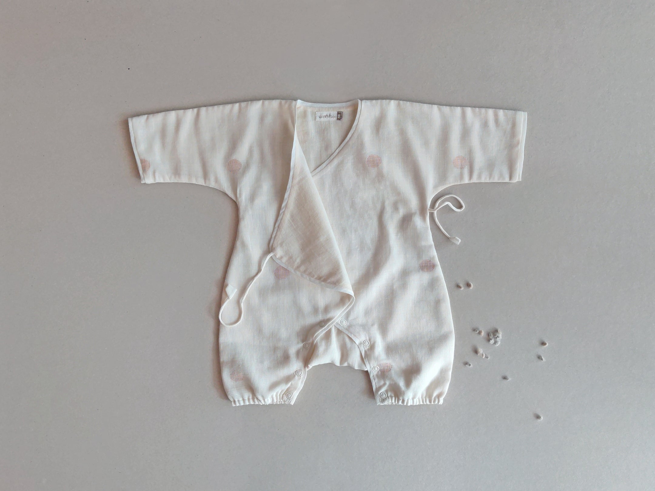 Festive Jamdani Baby Romper
