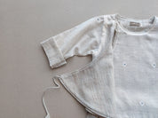 Peek-a-Boo Wrap Jamdani Set