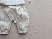 Peek-a-Boo Wrap Jamdani Set