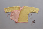 Sunshine Yellow Reversible Baby Jhabla Wrap