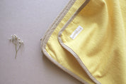 Turmeric Yellow Cotton Flannel Baby/Toddler Blanket