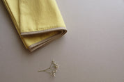 Turmeric Yellow Cotton Flannel Baby/Toddler Blanket