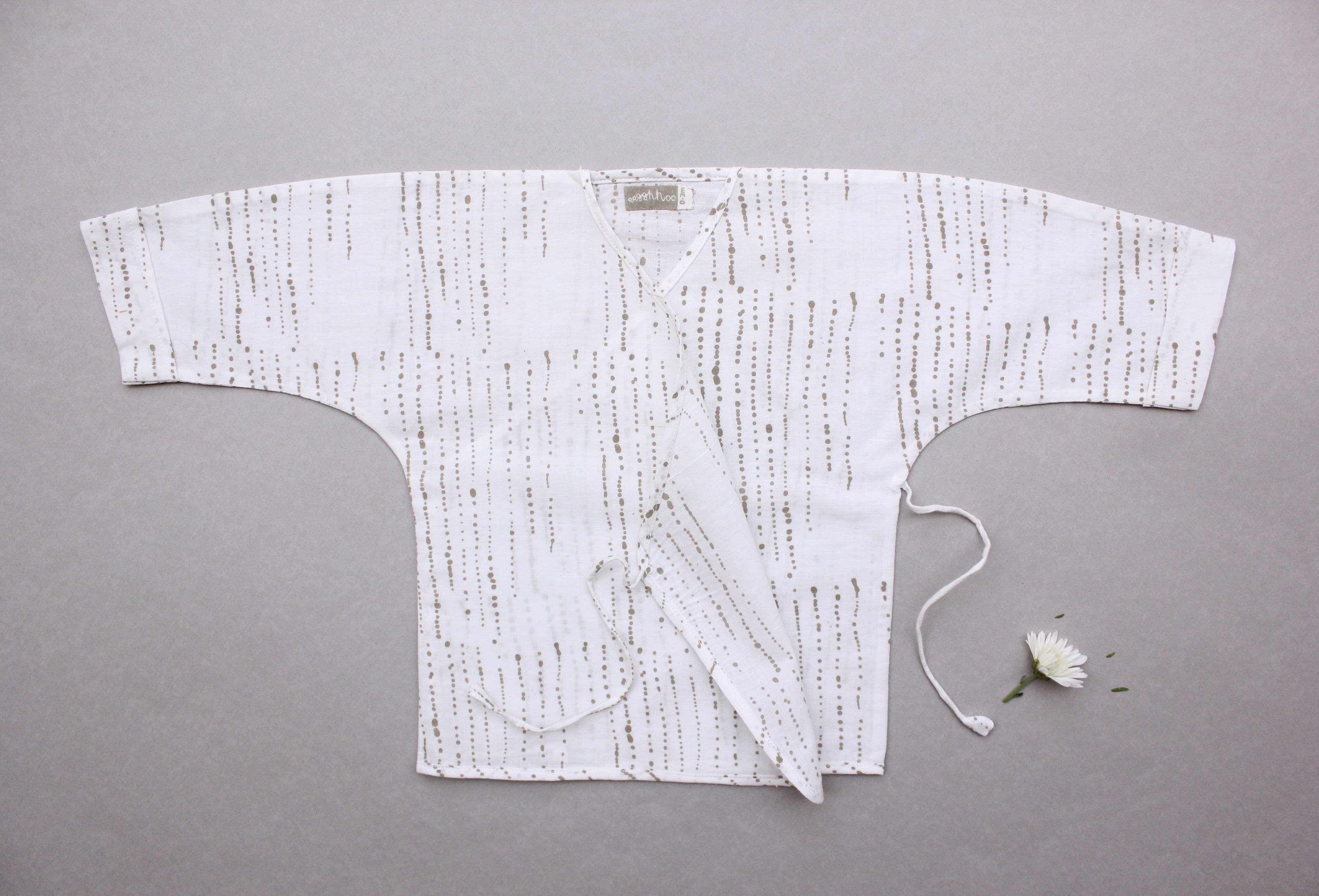 Humming Dots Summer Baby Jhabla & Pant Set