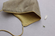 Tootling Minds Merino Wool Baby Cap - Olive