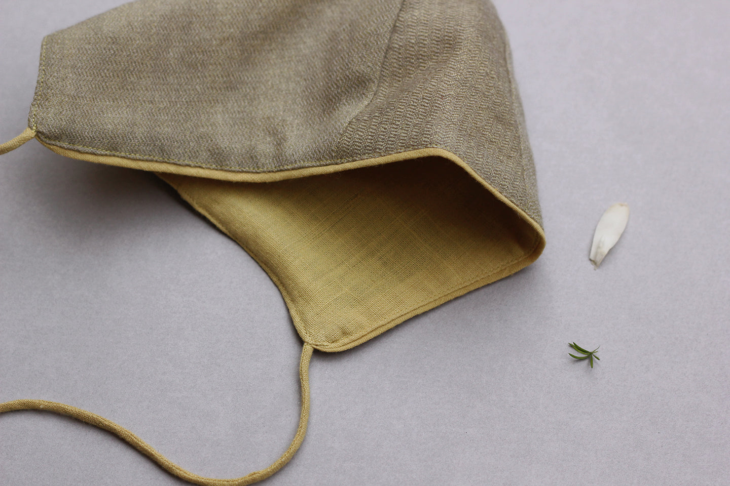 Tootling Minds Merino Wool Baby Cap - Olive