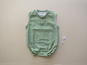 Moss Green Baby Onesie