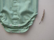 Moss Green Baby Onesie