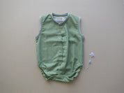 Moss Green Baby Onesie