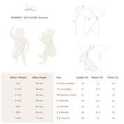 Festive Jamdani Baby Romper