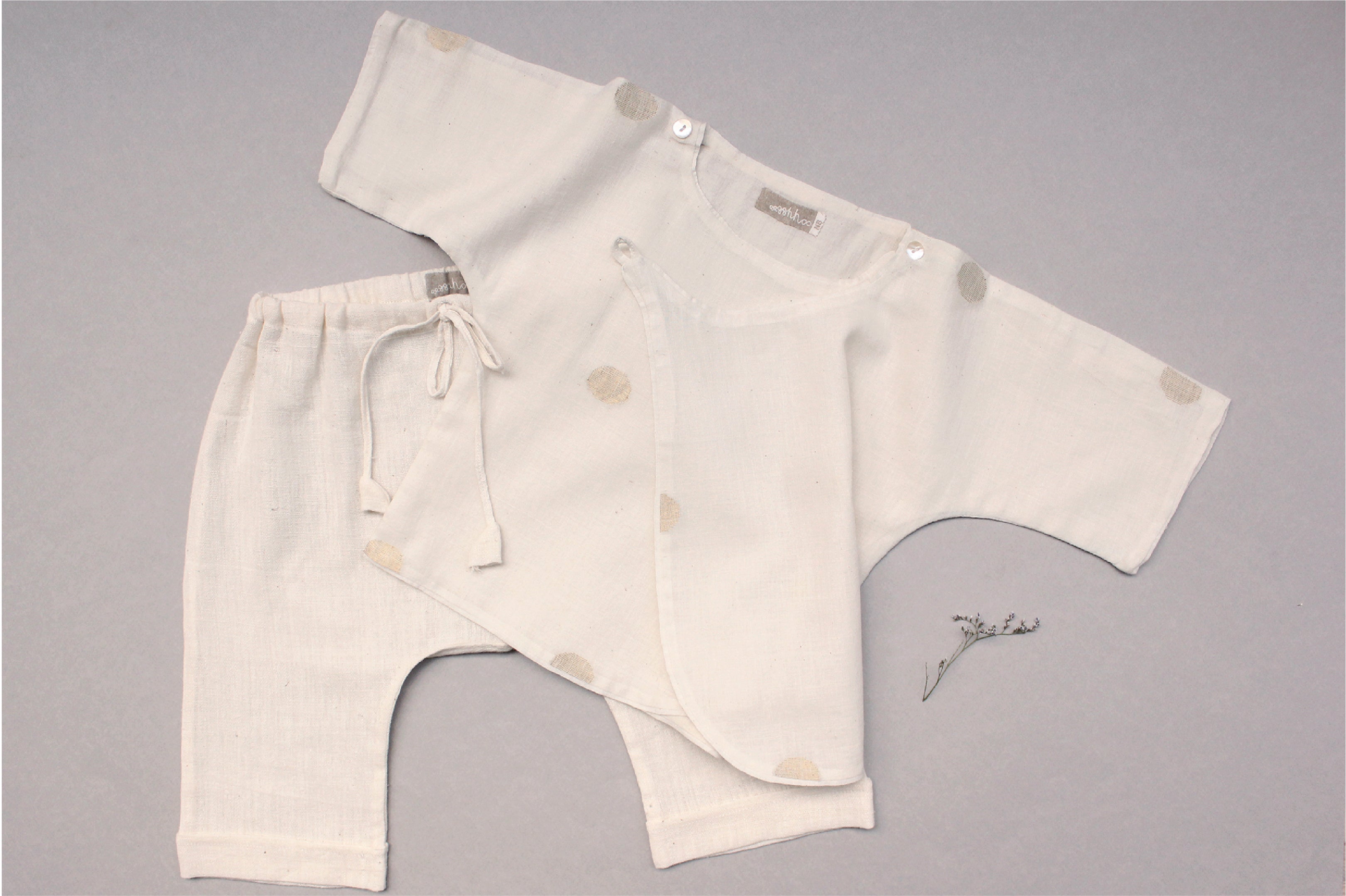 Festive Jamdani Baby Set