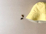 Sunlit Yellow Summer Hat