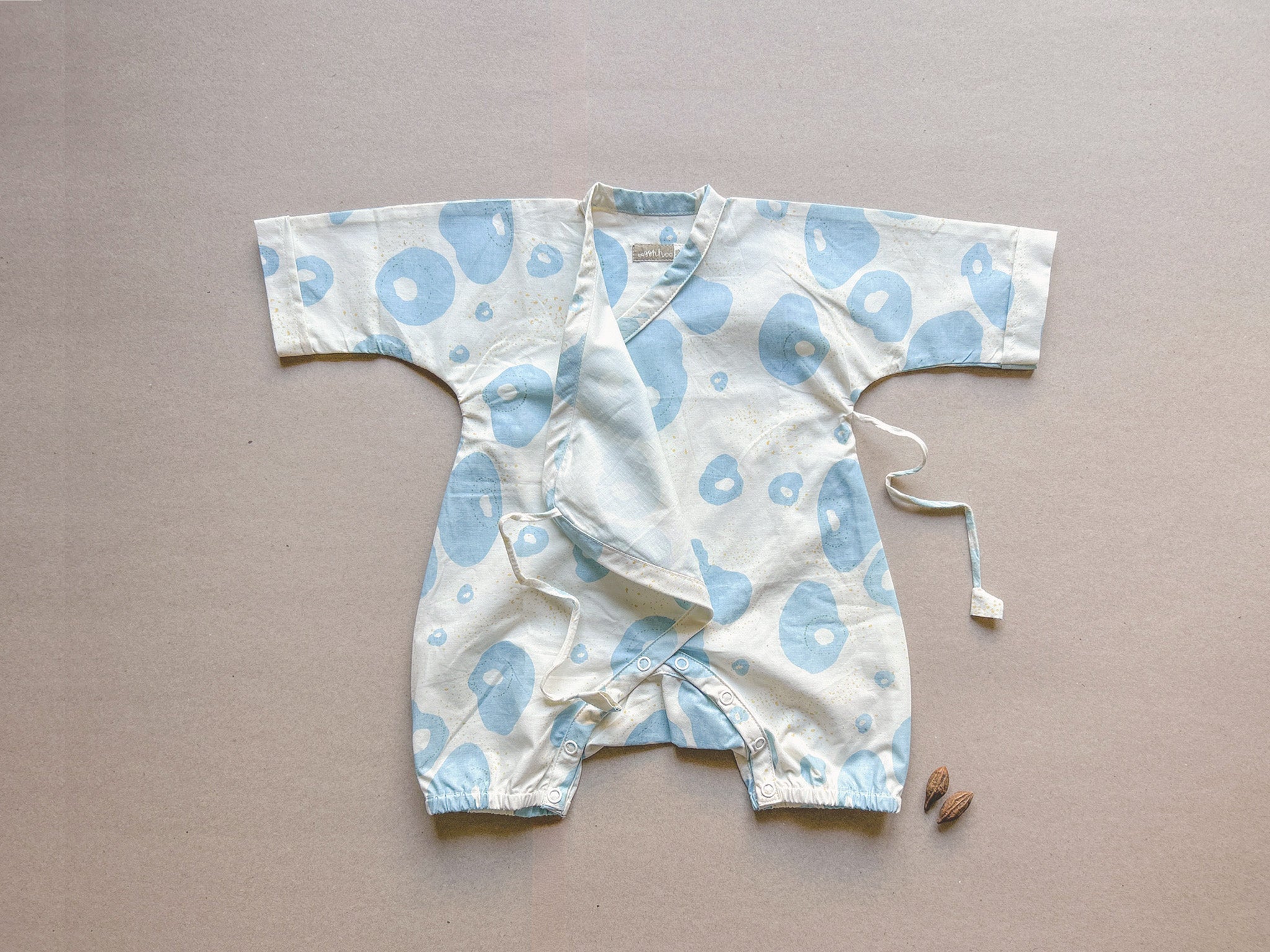 Flutter Blobs Poplin Romper