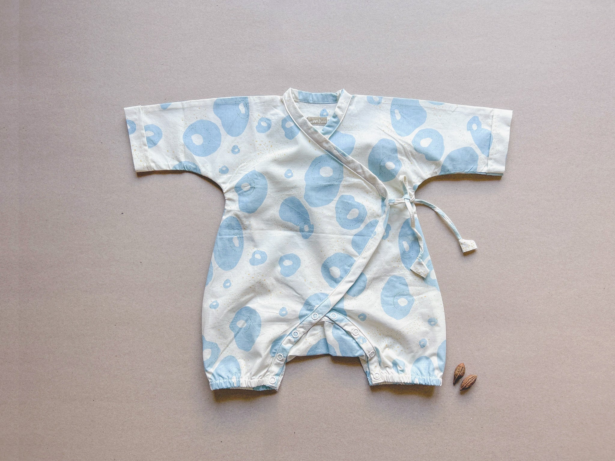 Flutter Blobs Poplin Romper