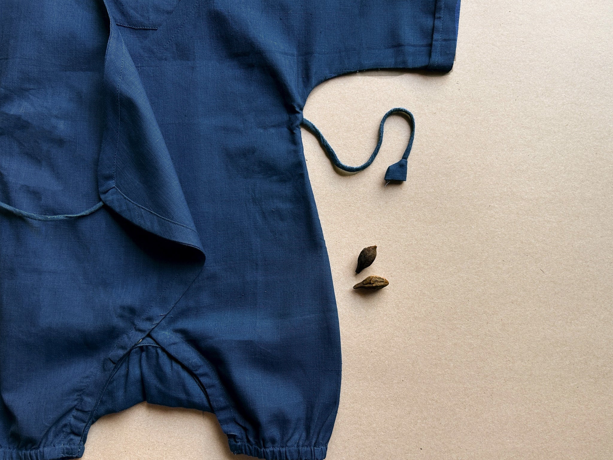 Neel Indigo Blue Baby Romper