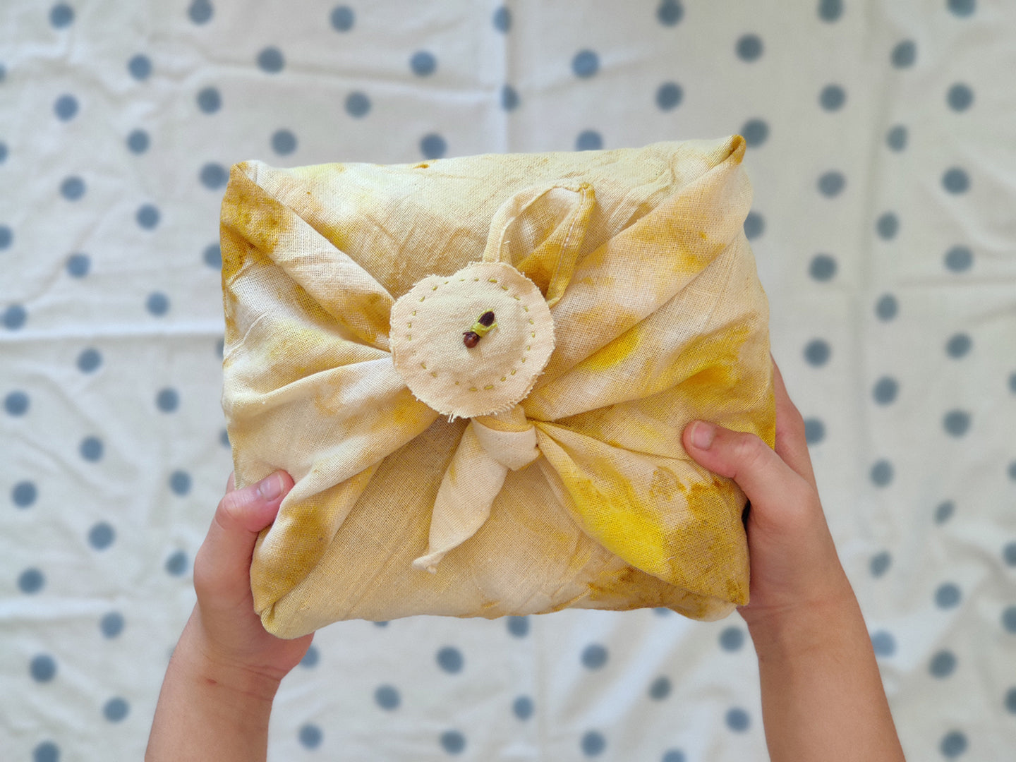 Organic & Natural Dye Print Baby Jhablas + Toy - Newborn Baby Homecoming Gift Bundle - Set of 3