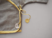 Vintage Wool Wrap - Baby Sweater - Grey
