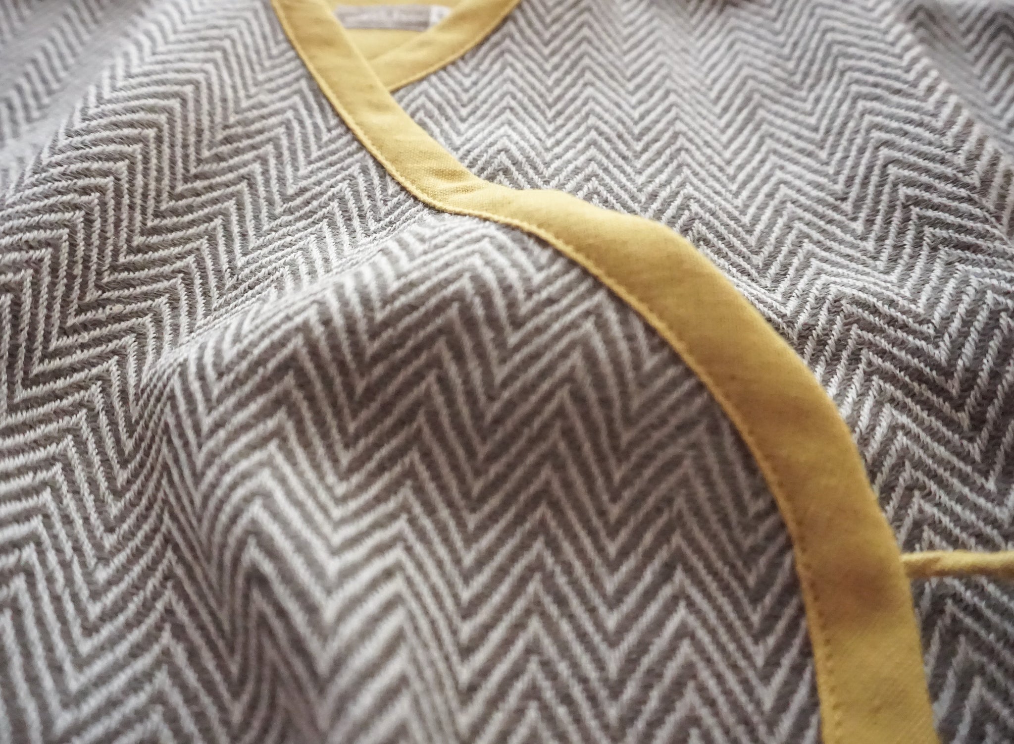 Vintage Wool Wrap - Baby Sweater - Grey