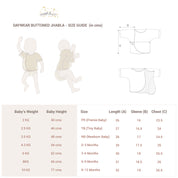 Chitram - Maheshwari Silk Baby Jhabla & Organic Cotton Pants Set