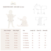 Ashwini- Blue Drawstring Baby/Toddler Shirt and Organic Cotton Pants Set