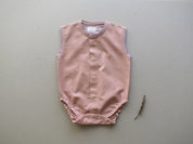 Dusky Rose Baby Onesie