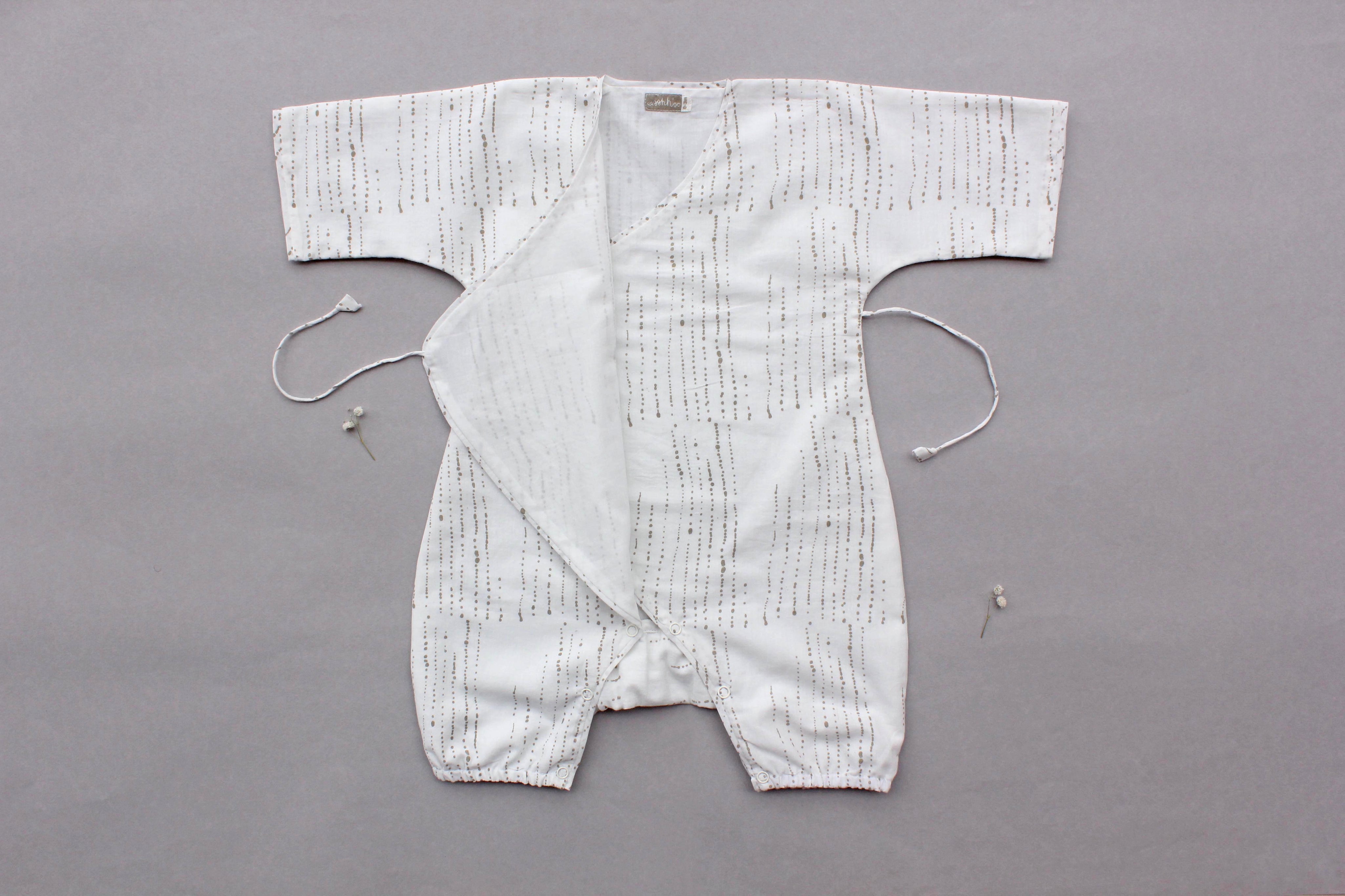 Humming Dots Baby Romper | Rescue