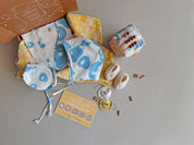 Flutter Blobs - Organic & Natural Dye - Newborn Baby Homecoming Gift Bundle - Set of 5