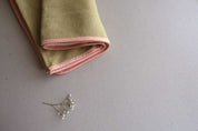Leaf Green Cotton Flannel Baby/Toddler Blanket