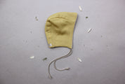Tootling Minds Merino Wool Baby Cap - Yellow