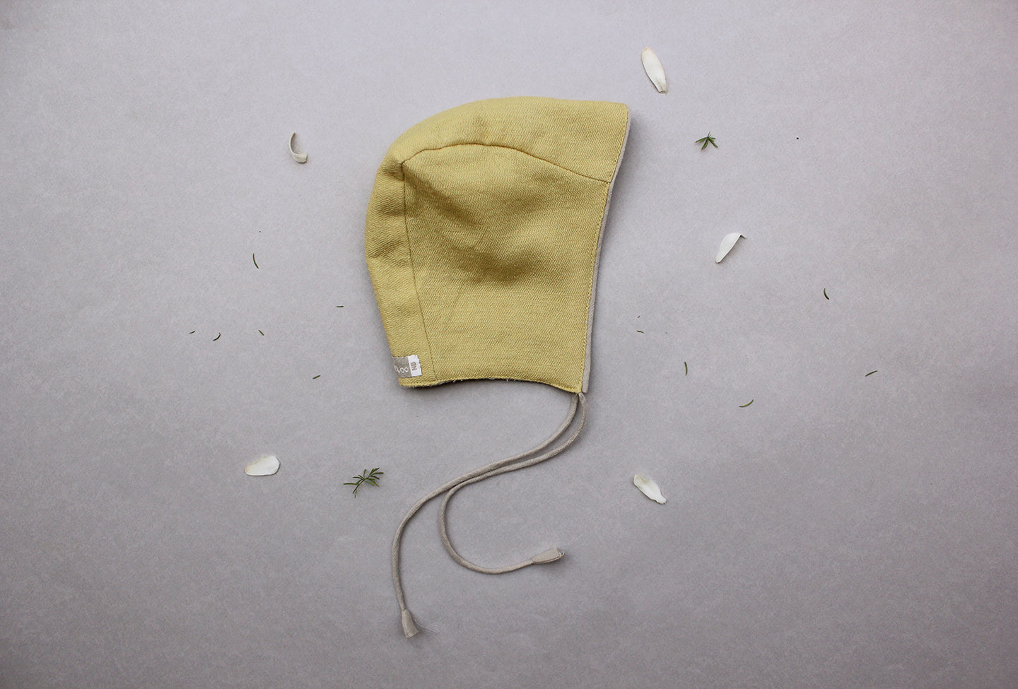Tootling Minds Merino Wool Baby Cap - Yellow | Rescue