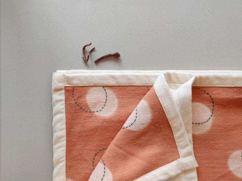 Madder Moon Sheep Wool Baby Blanket