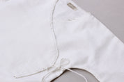 Milky White Baby Romper