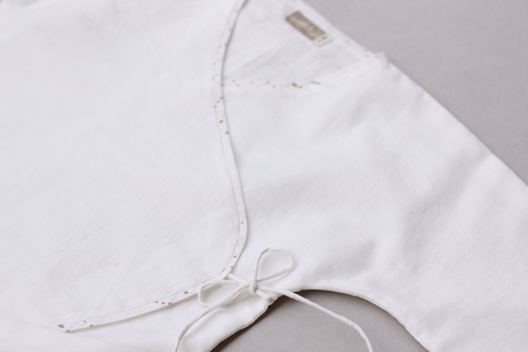 Milky White Baby Romper