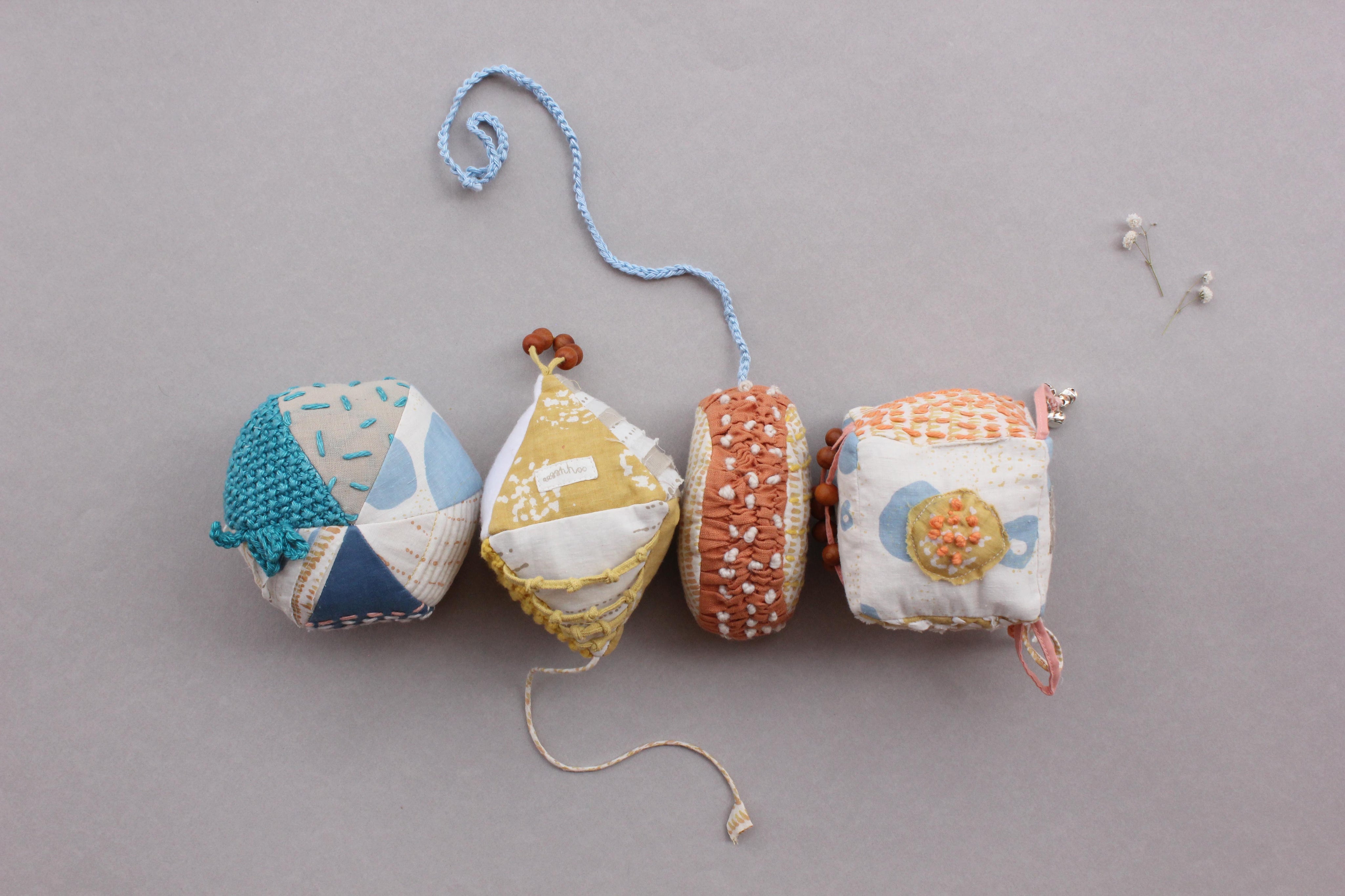 Happy Jingles – Zero-Waste Sensory Toys (Set of 4)