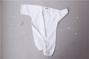 Milky White Baby Romper