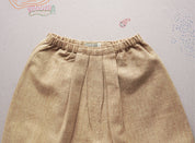 Husk Brown Pleated Pants